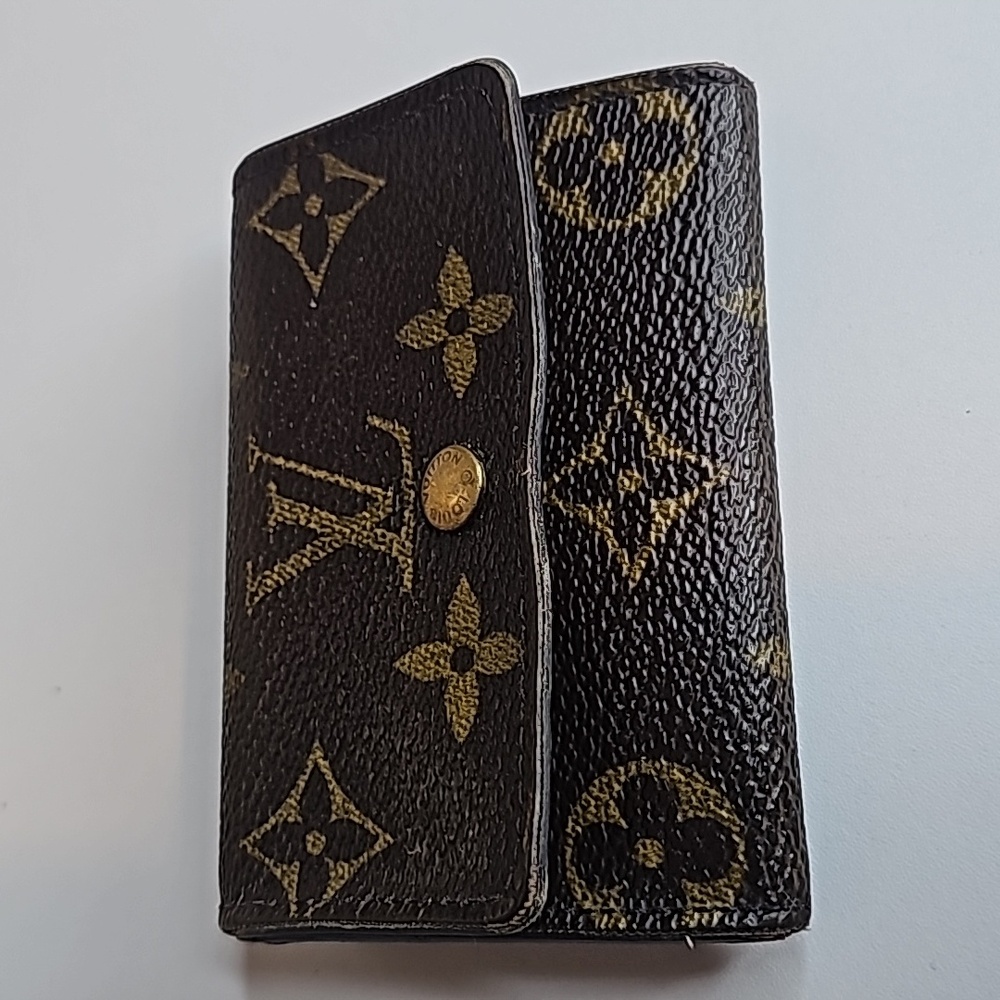 Louis Vuitton Vintage Coin and card Case Monogram Brown